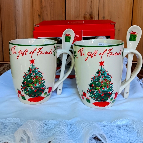 Lenox Dining Lenox Holiday Mug Set Nos Poshmark